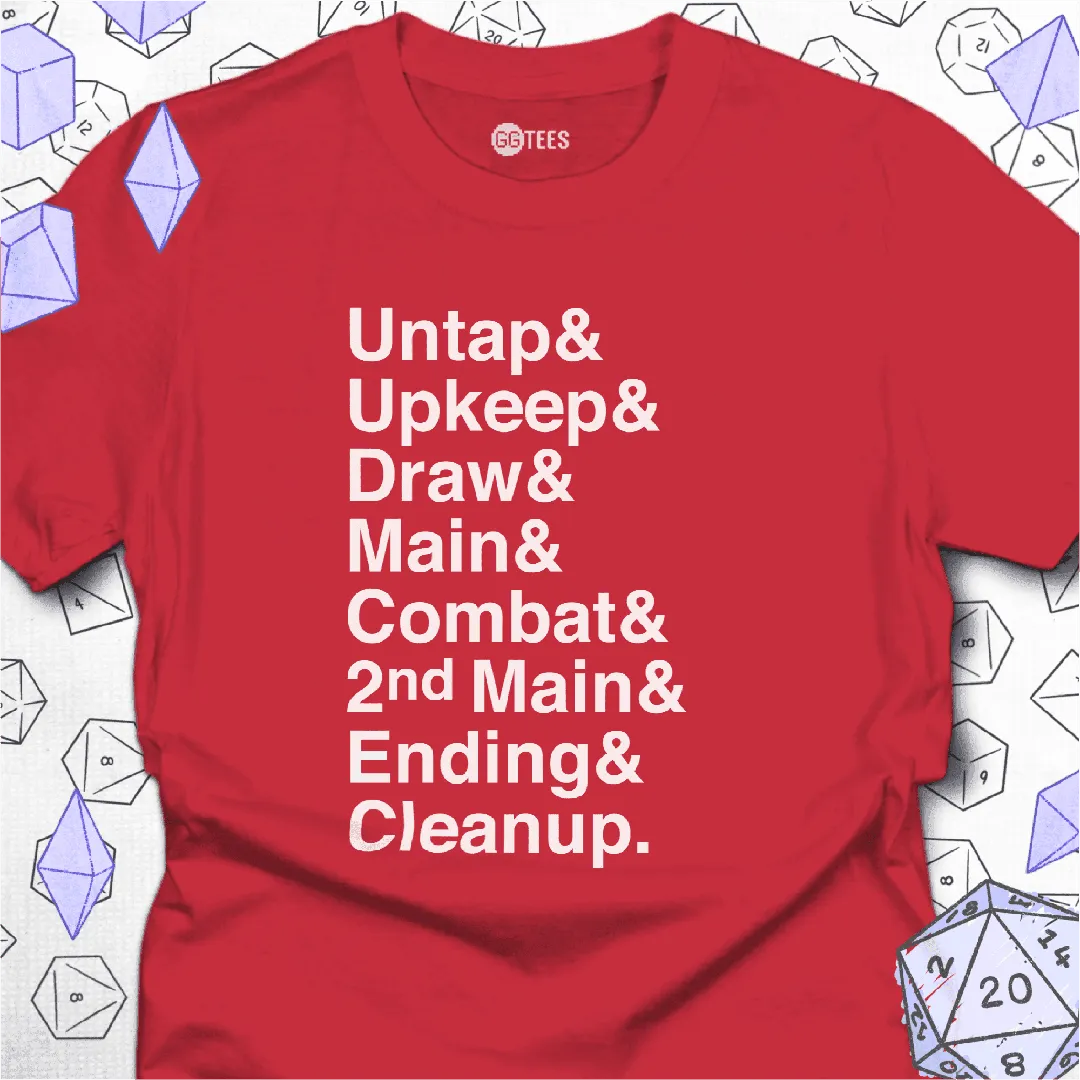The Phases of the Game T-Shirt - GG Tees
