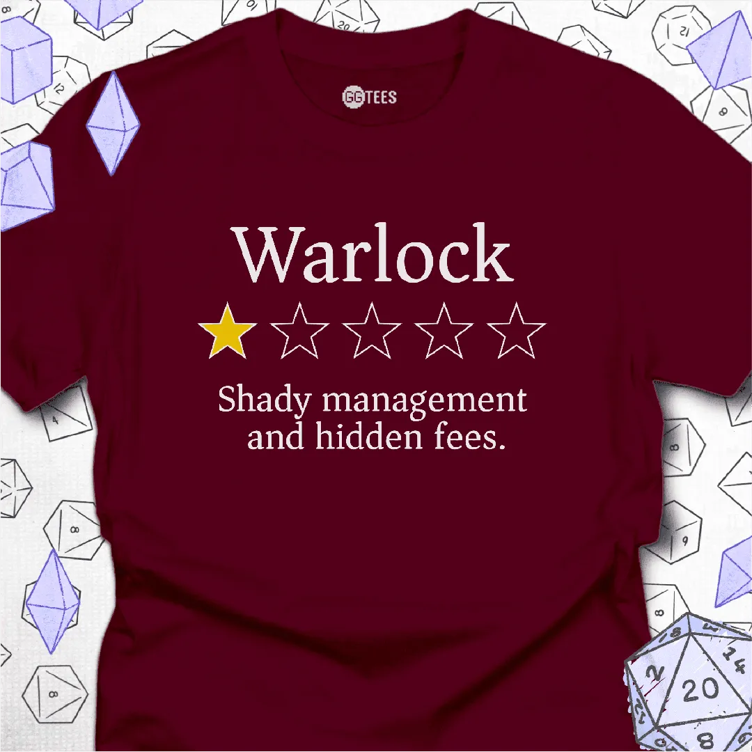 Warlock Review T-Shirt - GG Tees