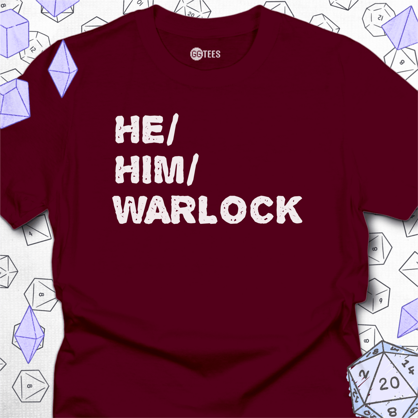 He Him Warlock T-Shirt