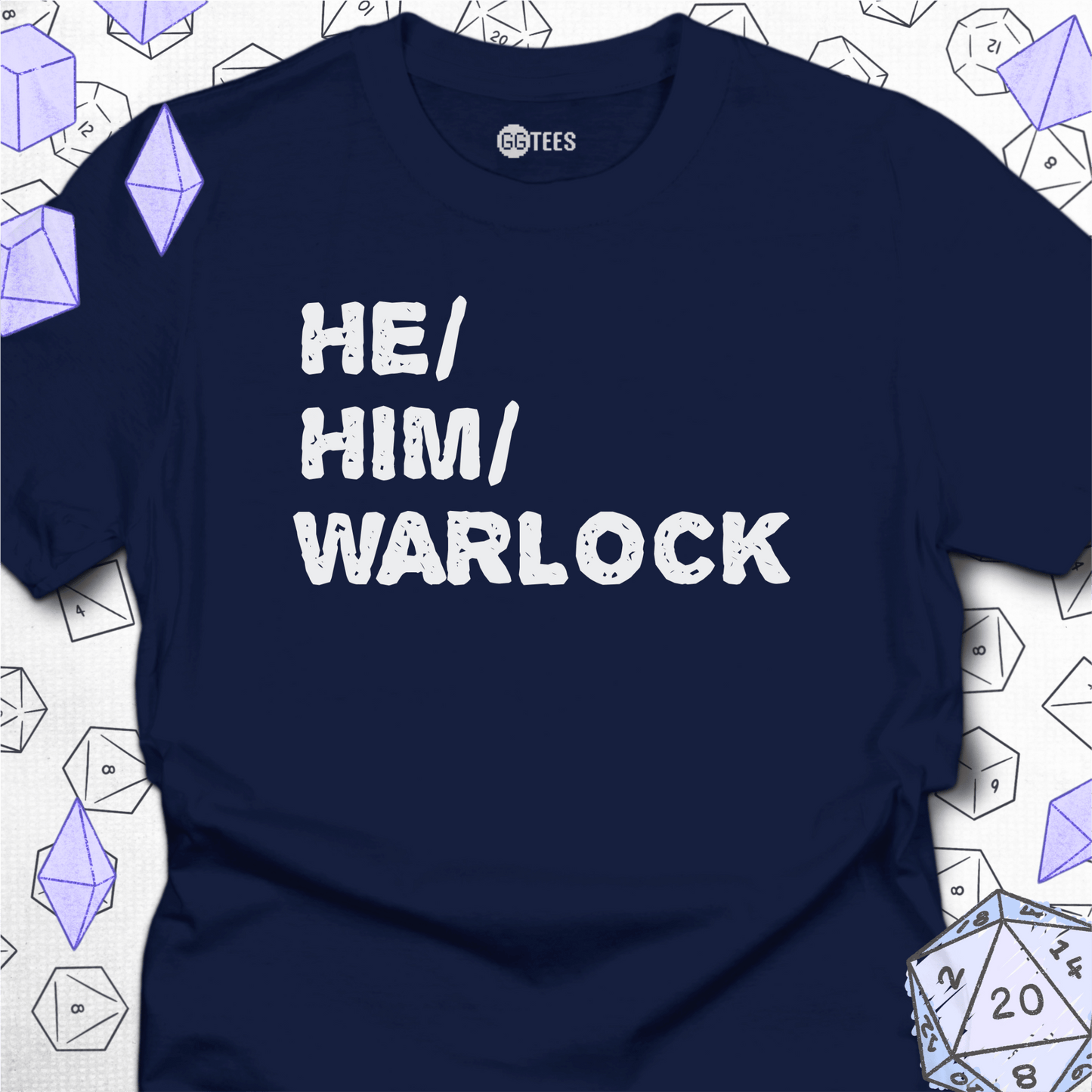 He Him Warlock T-Shirt