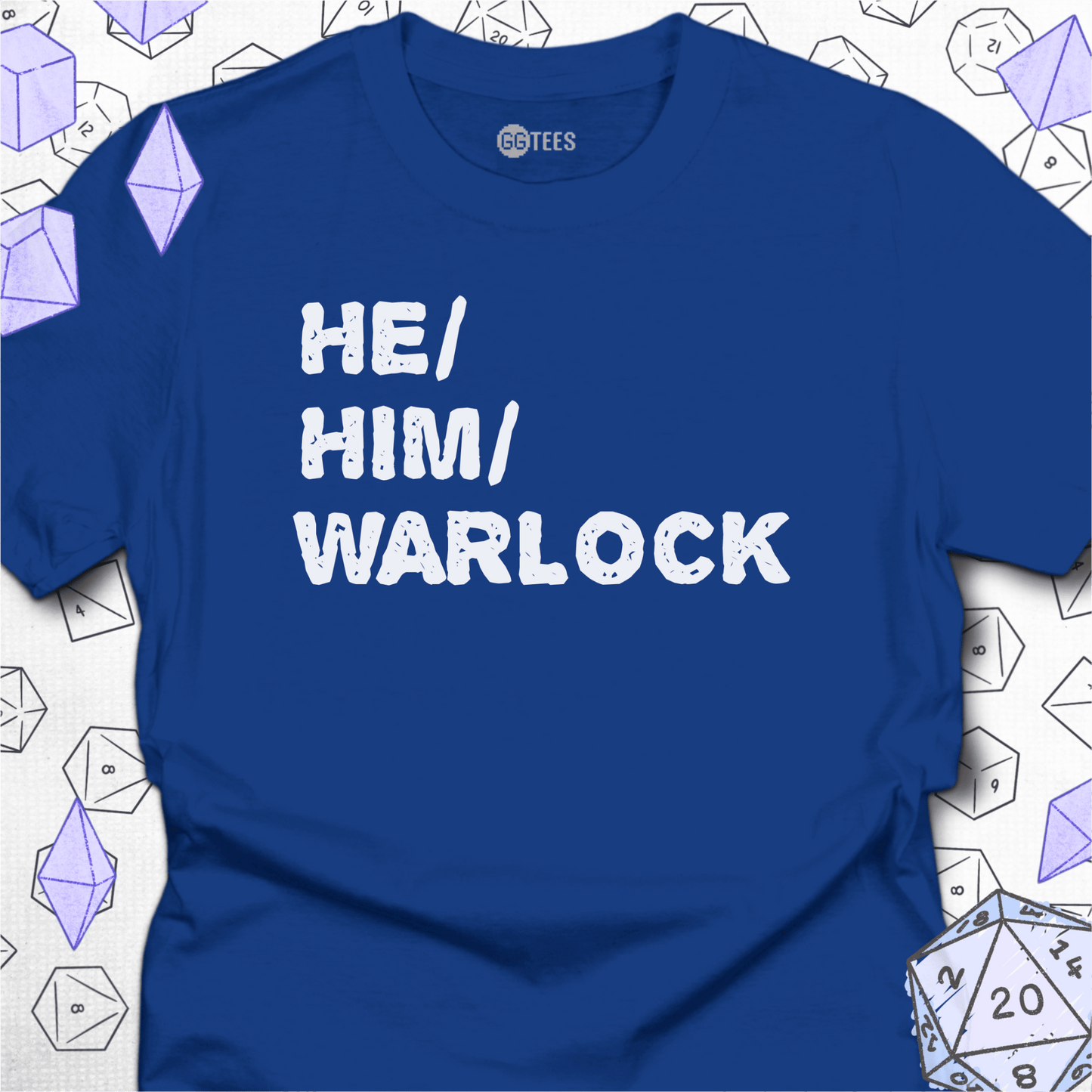 He Him Warlock T-Shirt