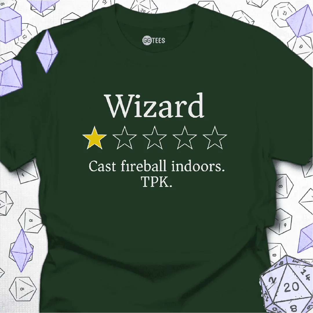 Wizard Review T-Shirt - GG Tees