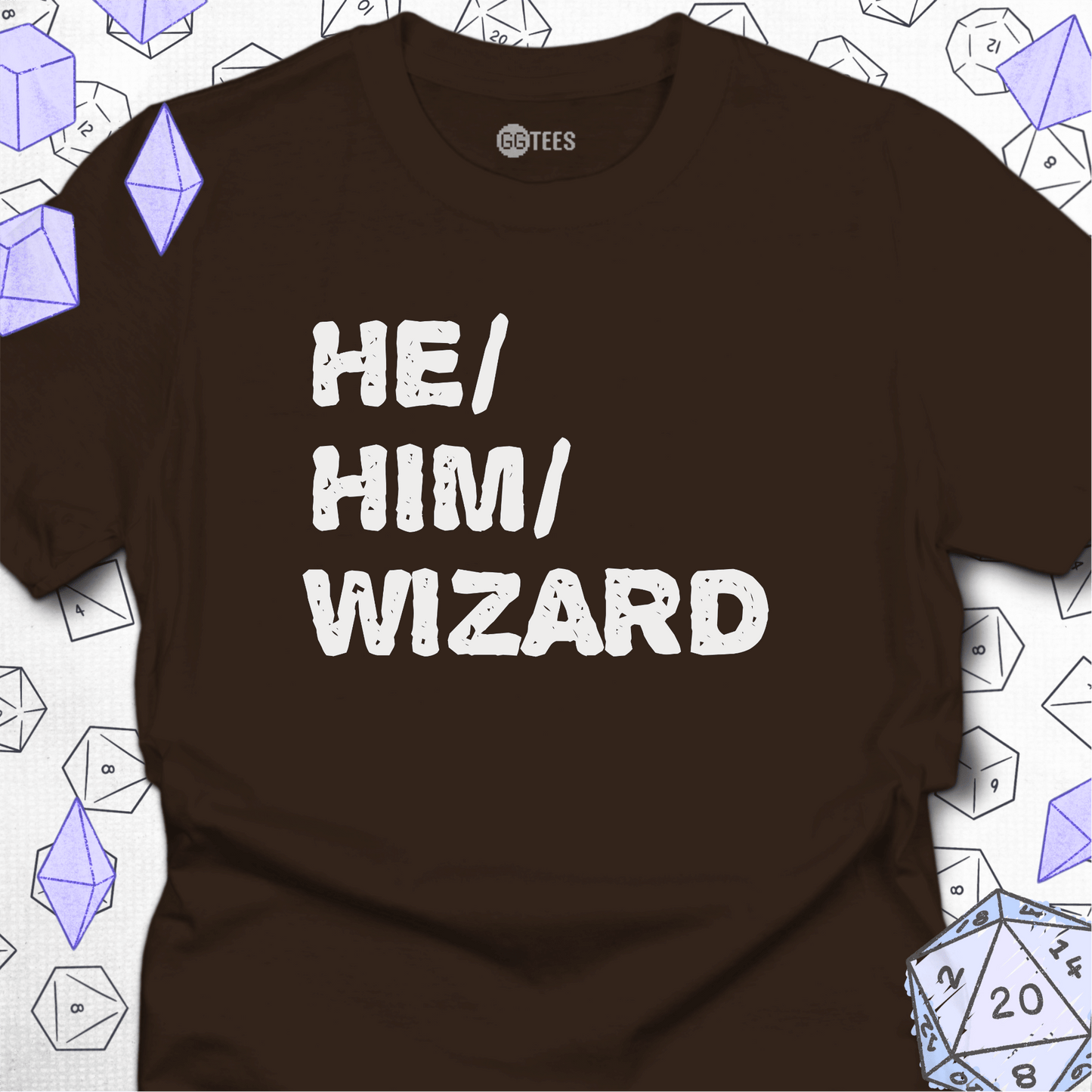 He Him Wizard T-Shirt