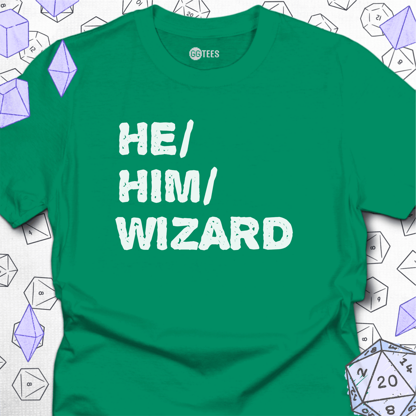 He Him Wizard T-Shirt