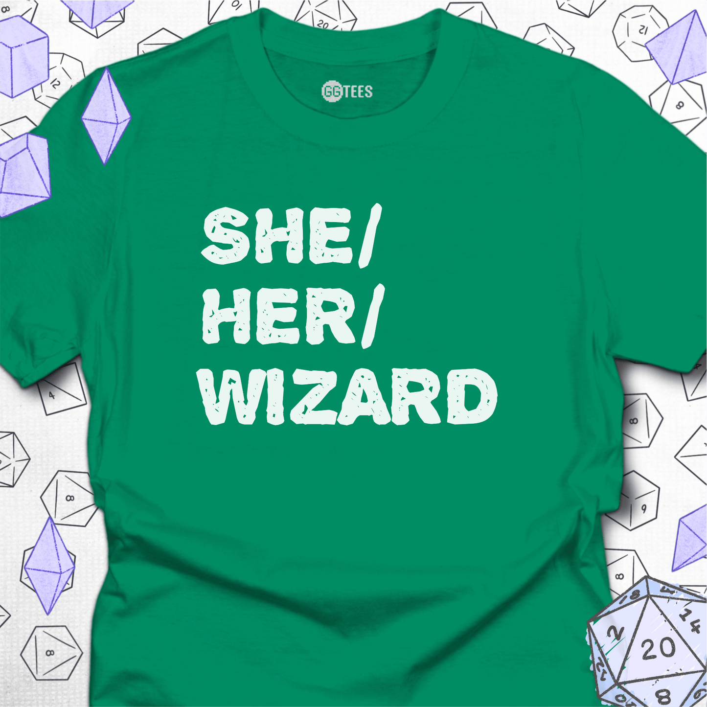 She Her Wizard T-Shirt