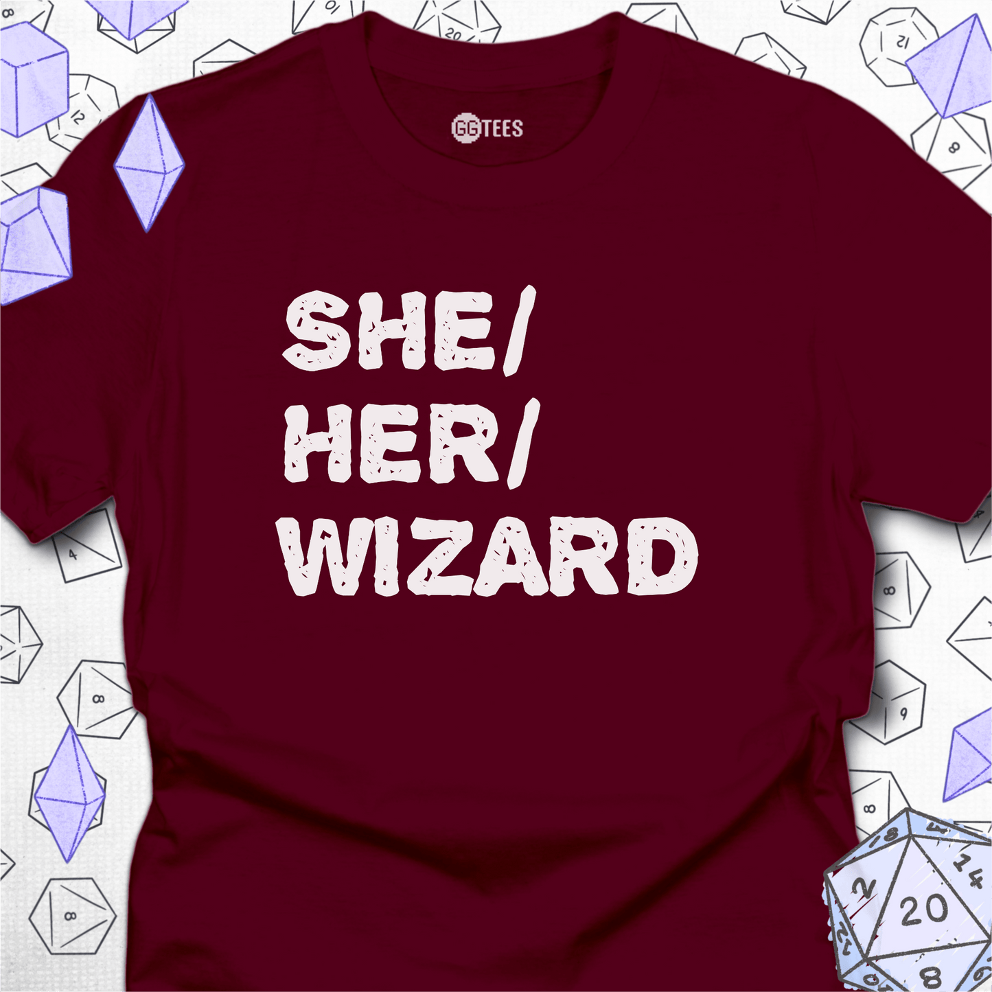 She Her Wizard T-Shirt
