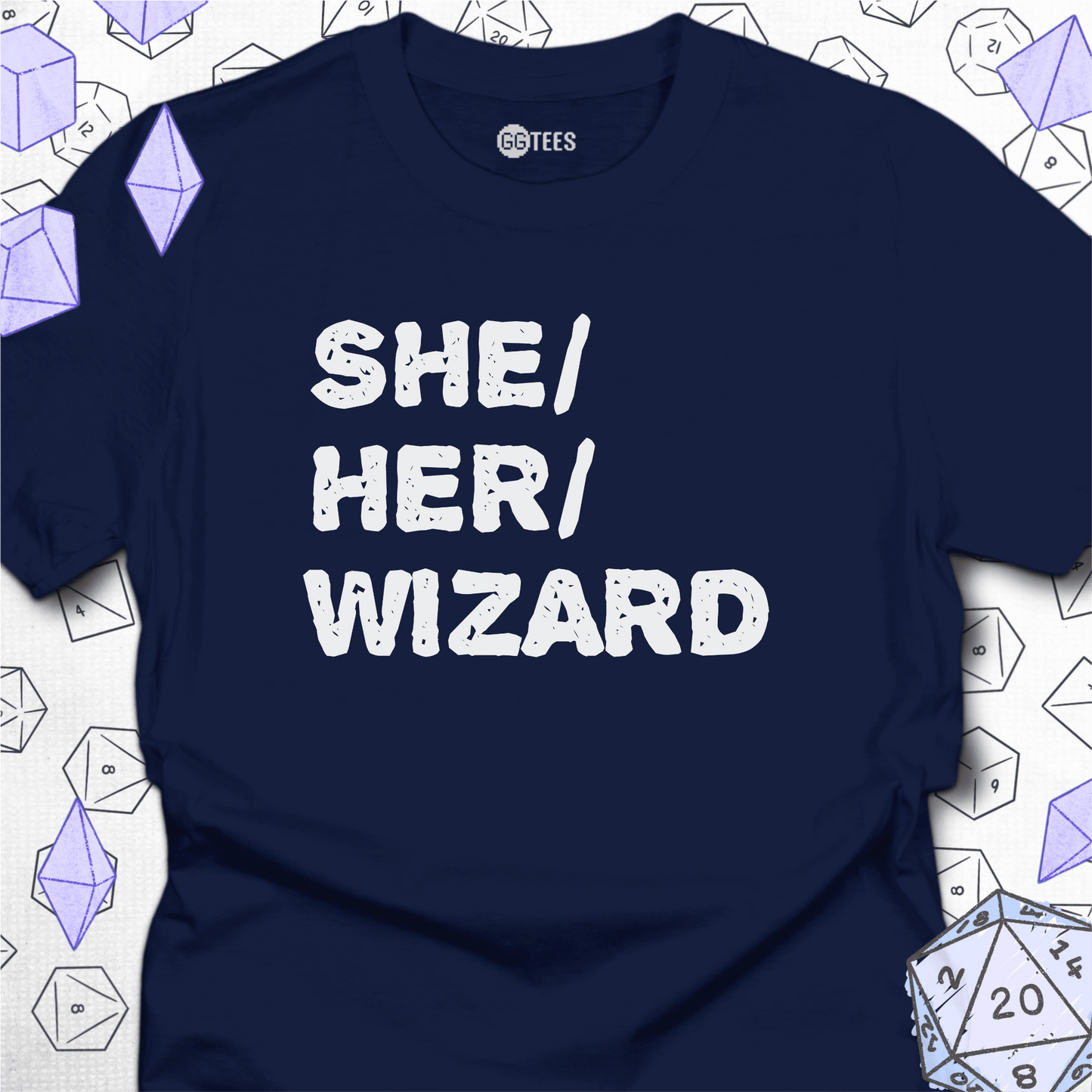 She Her Wizard T-Shirt