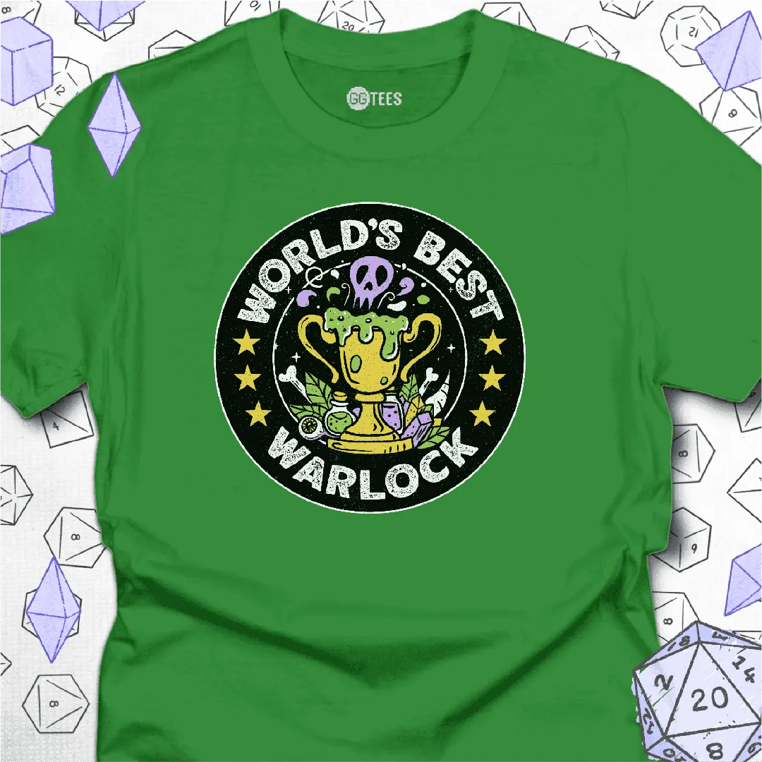 World's Best Warlock T-Shirt - GG Tees