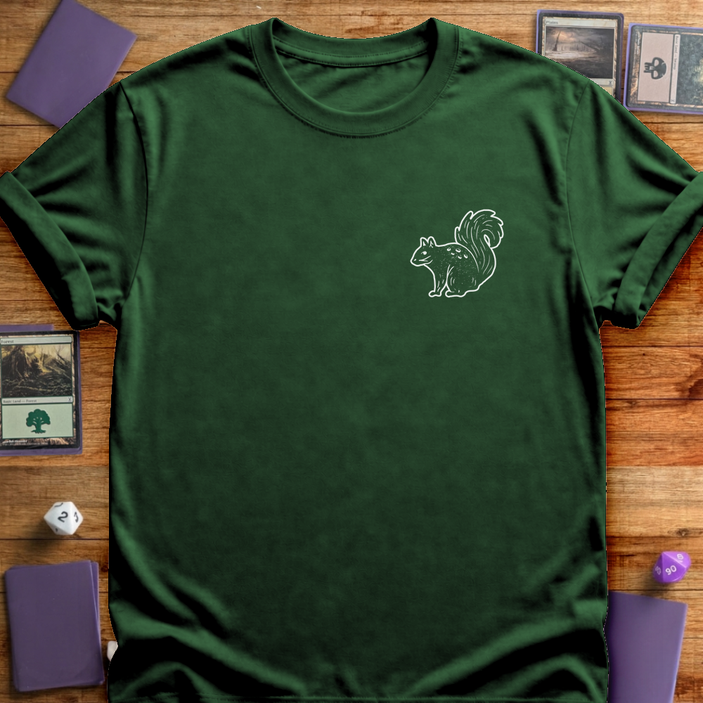 400 Trampling Squirrels - Forest Green