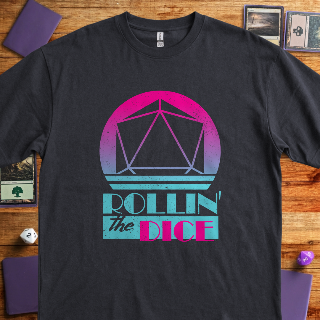 80s Rollin' the Dice - Black