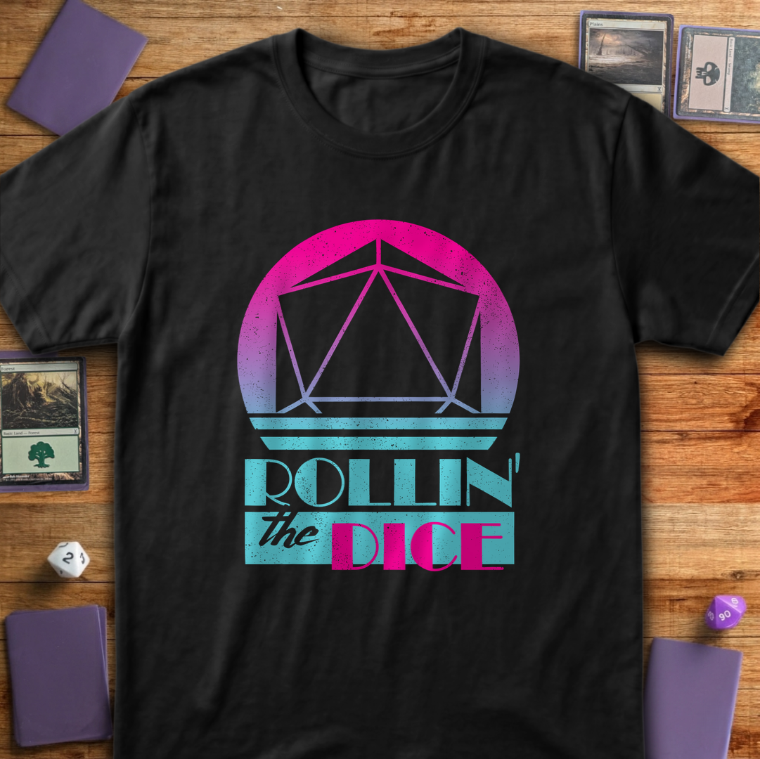 80s Rollin' the Dice - Black
