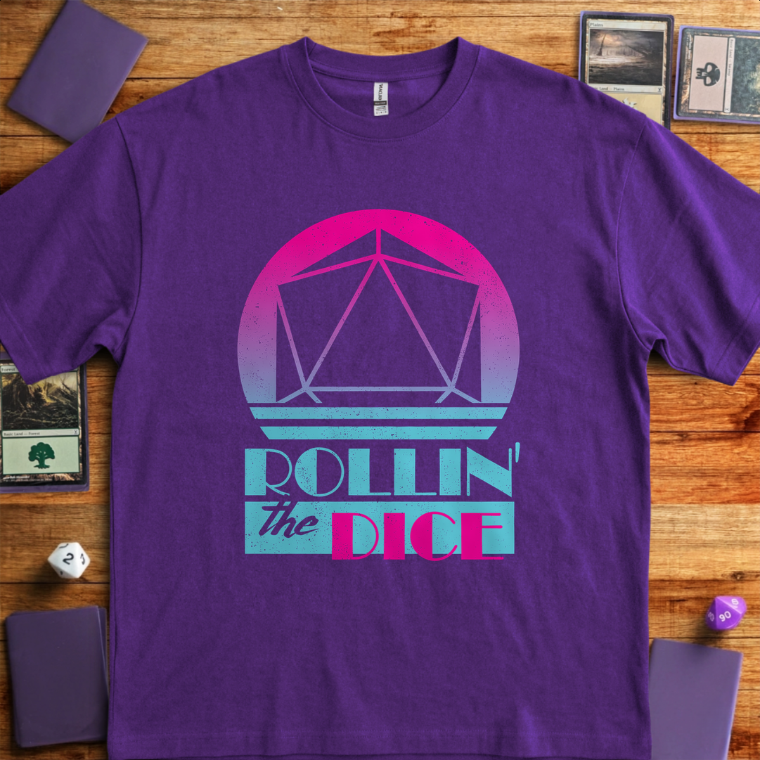 80s Rollin' the Dice - Purple