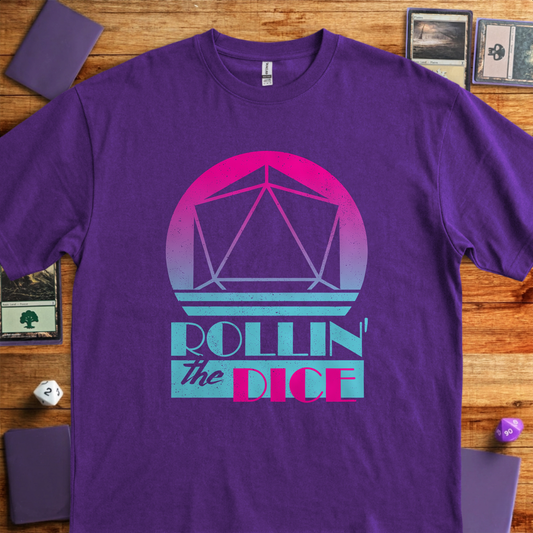 80s Rollin' the Dice - Purple