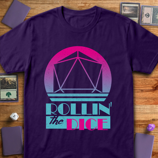 80s Rollin' the Dice - Purple