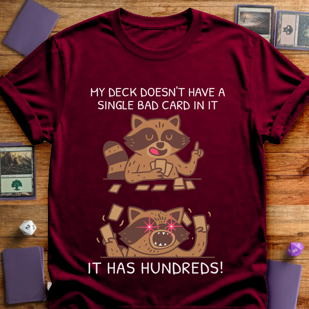 A Single Bad Card - Maroon