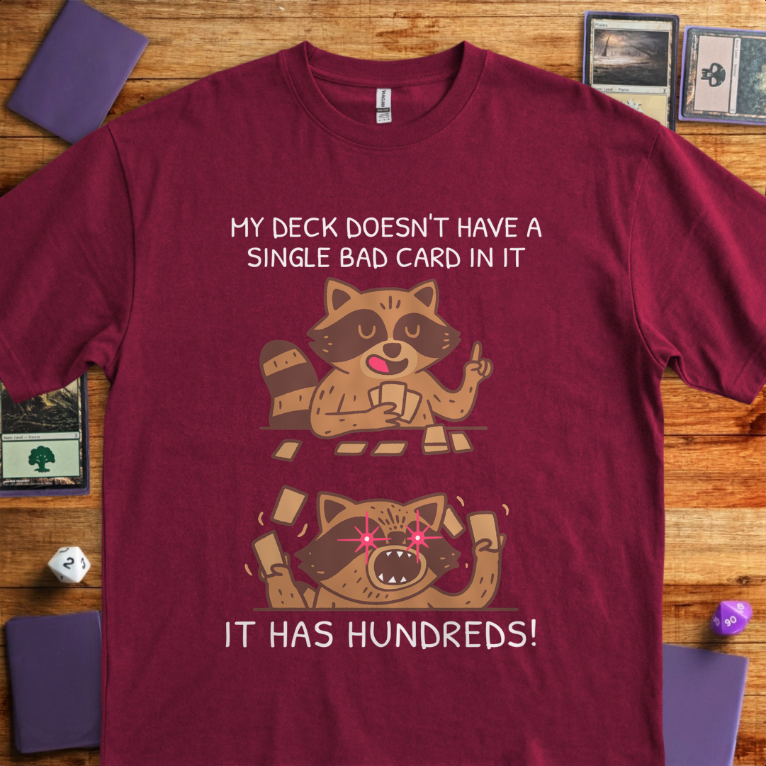 A Single Bad Card - Maroon
