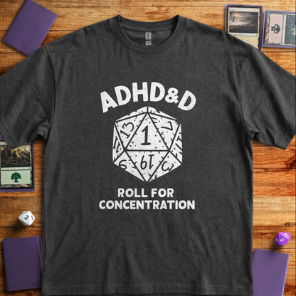 ADHD&D - Dark Heather Grey