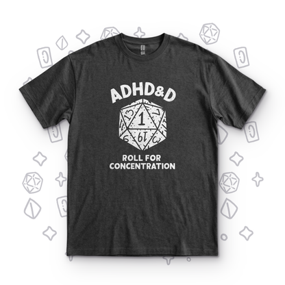 ADHD&D - Dark Heather Grey