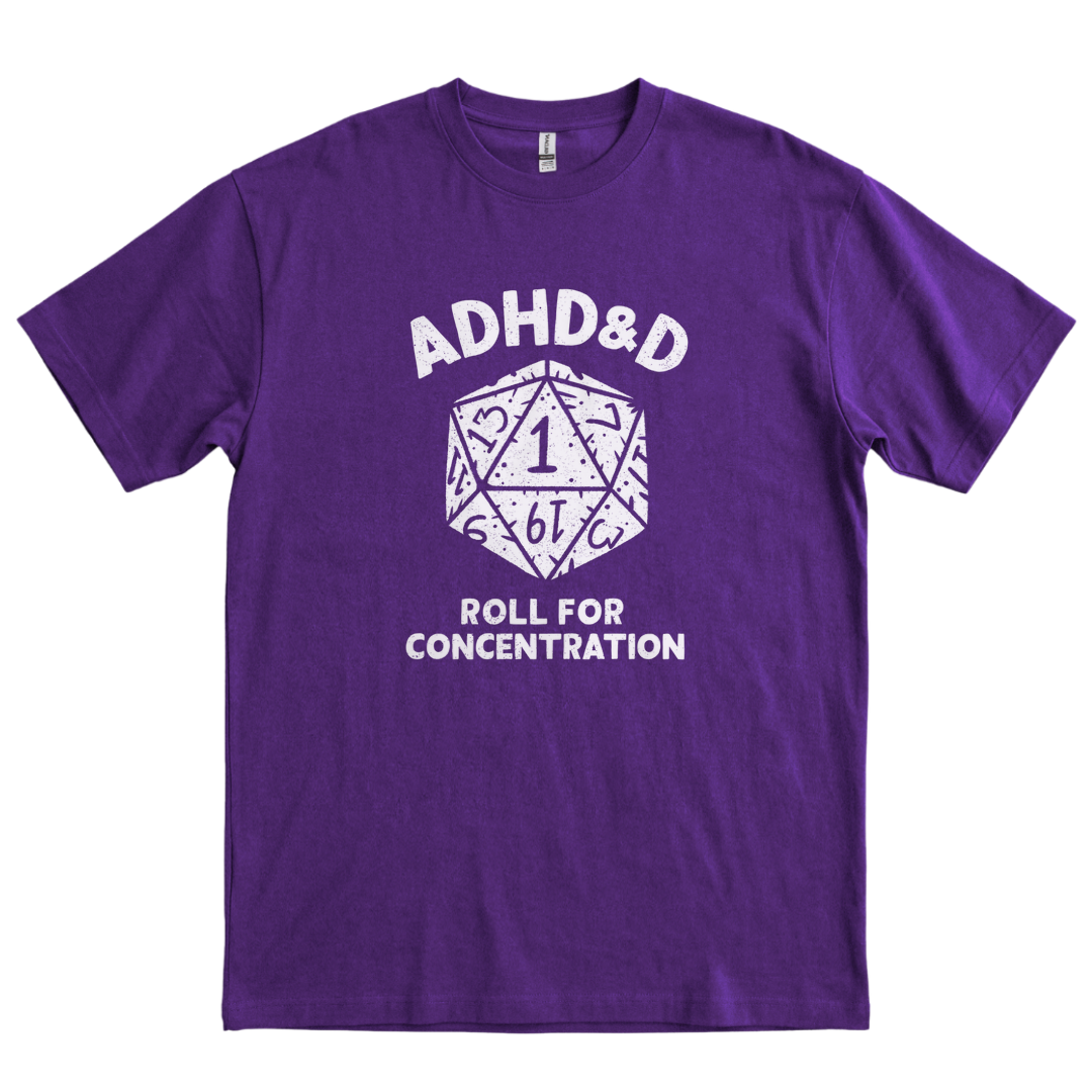 ADHD&D - Purple