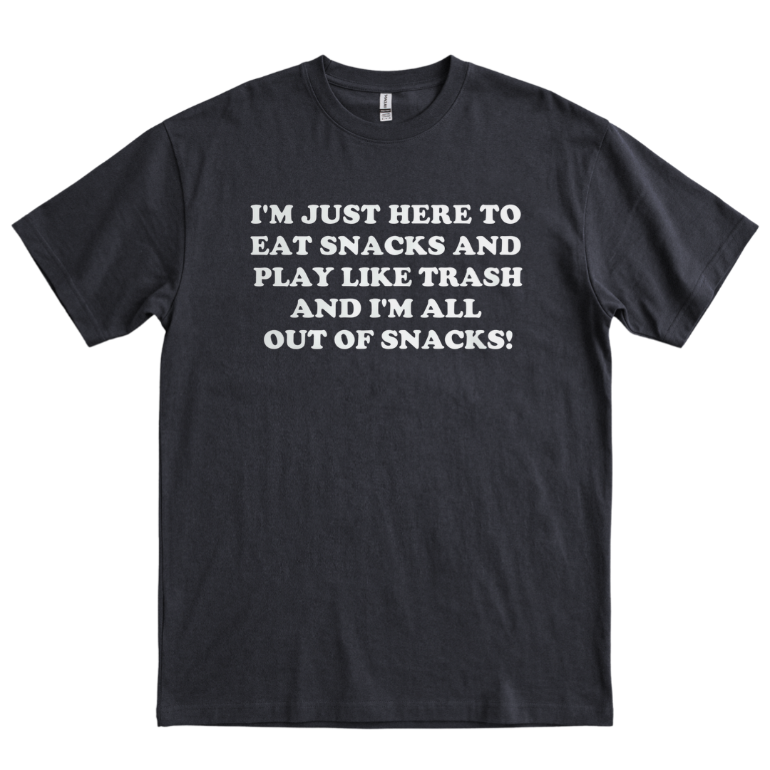 All Out of Snacks - Black