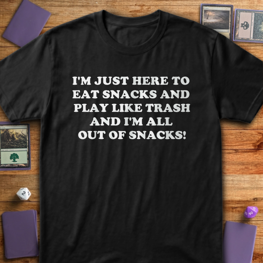 All Out of Snacks - Black