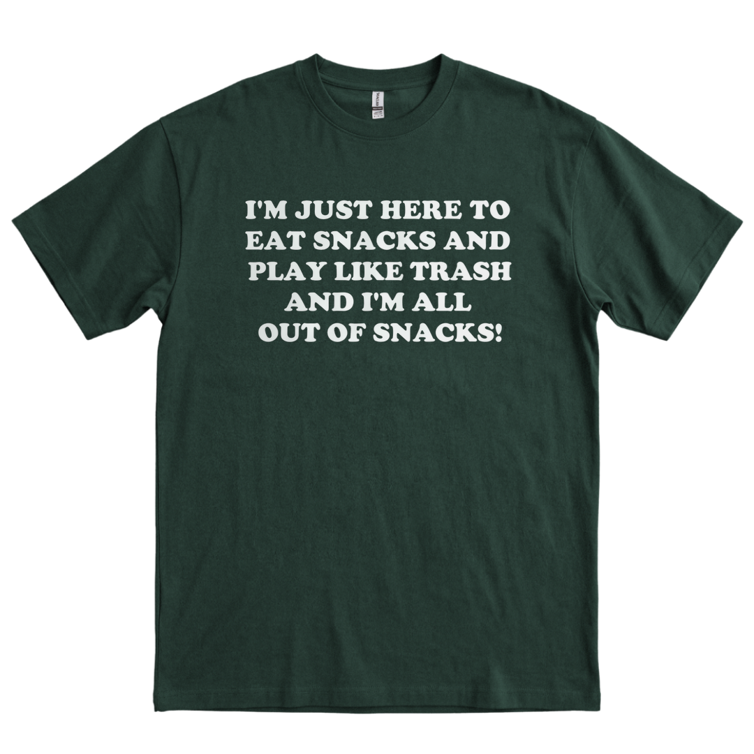 All Out of Snacks - Forest Green