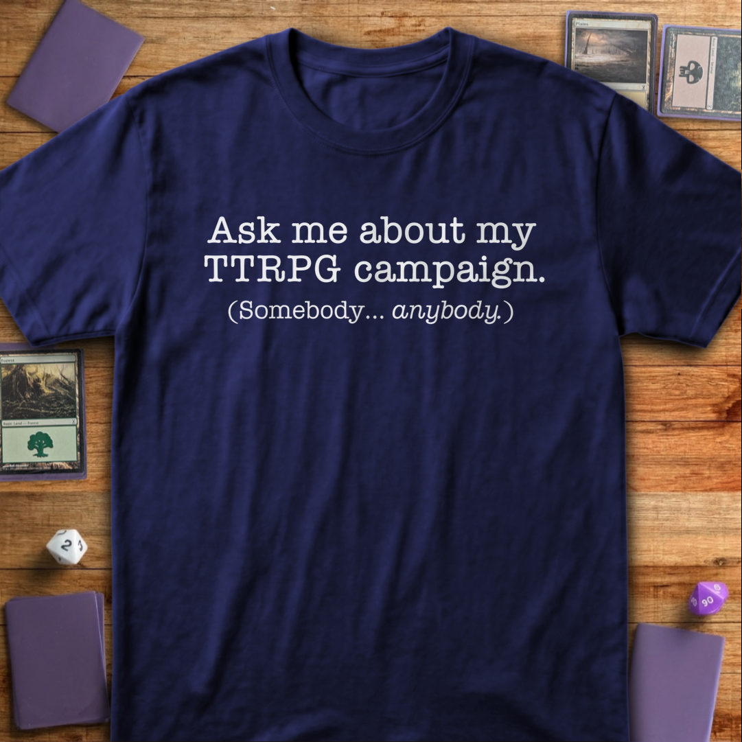 Ask Me About My Campaign - Navy