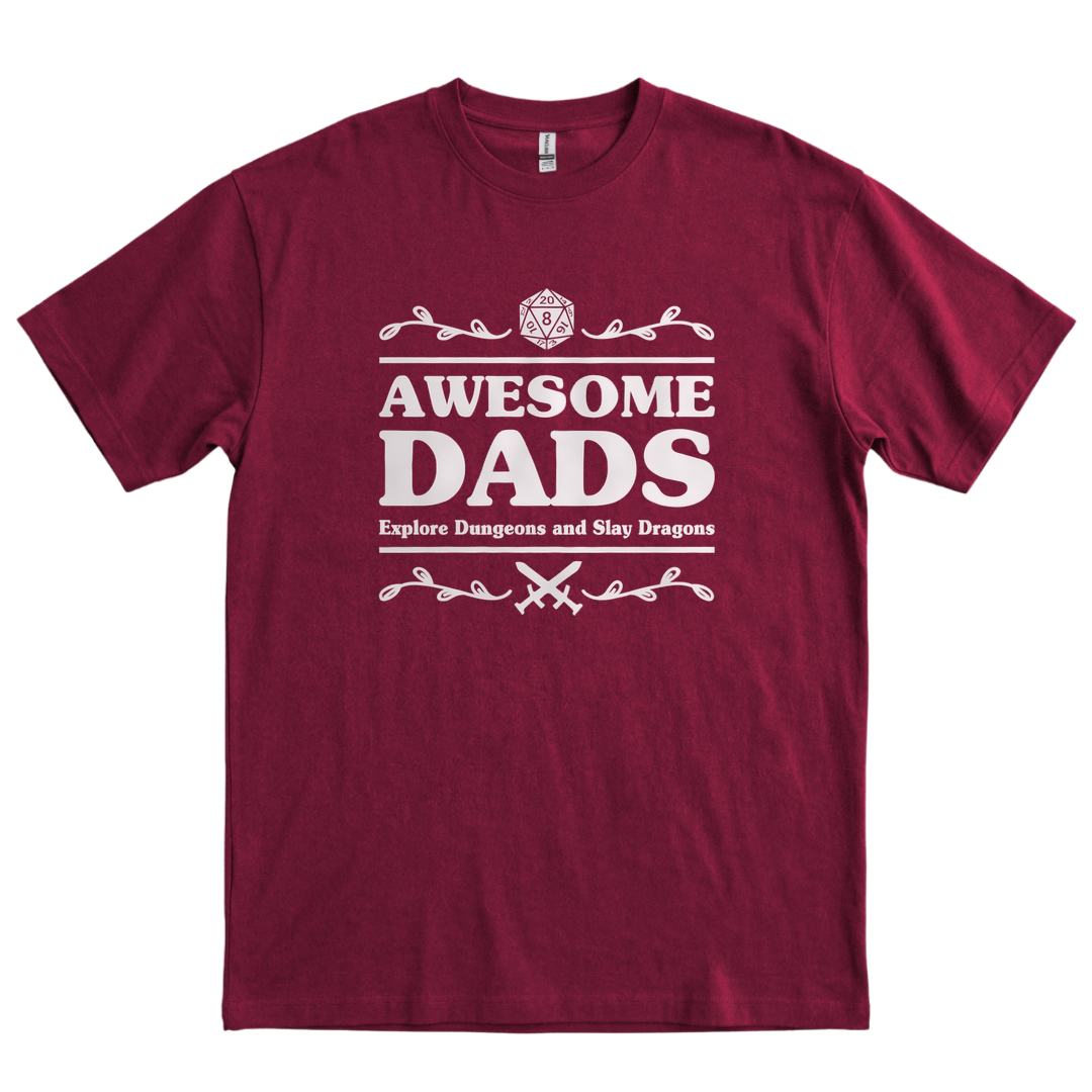 Awesome Dads - Maroon