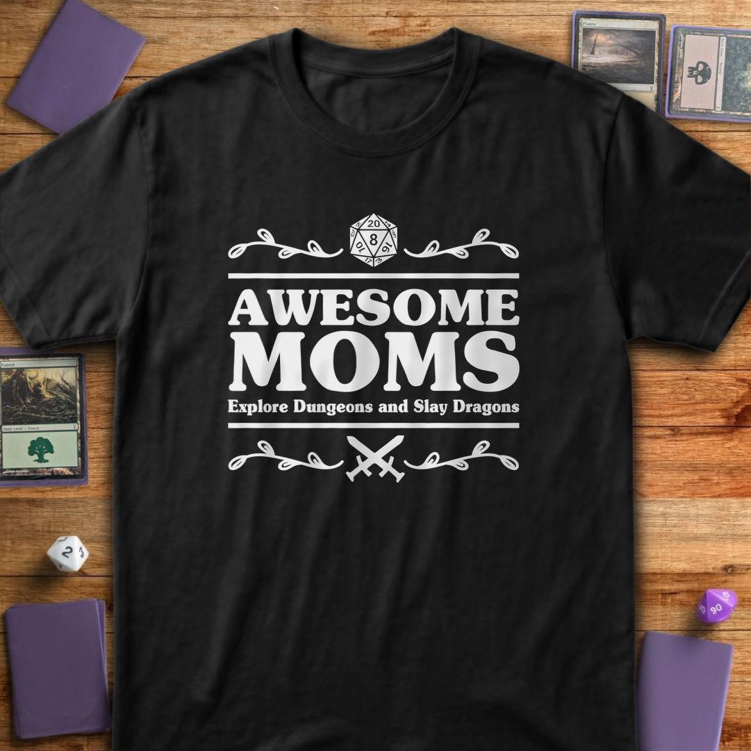 Awesome Moms - Black