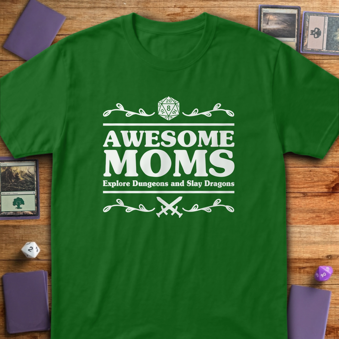 Awesome Moms - Irish Green