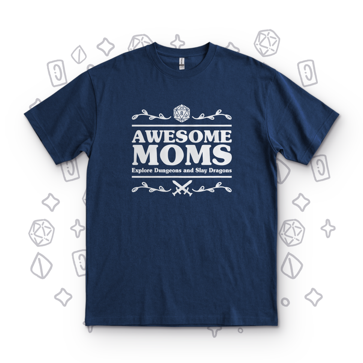Awesome Moms - Navy
