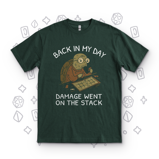 Back in My Day - Forest Green