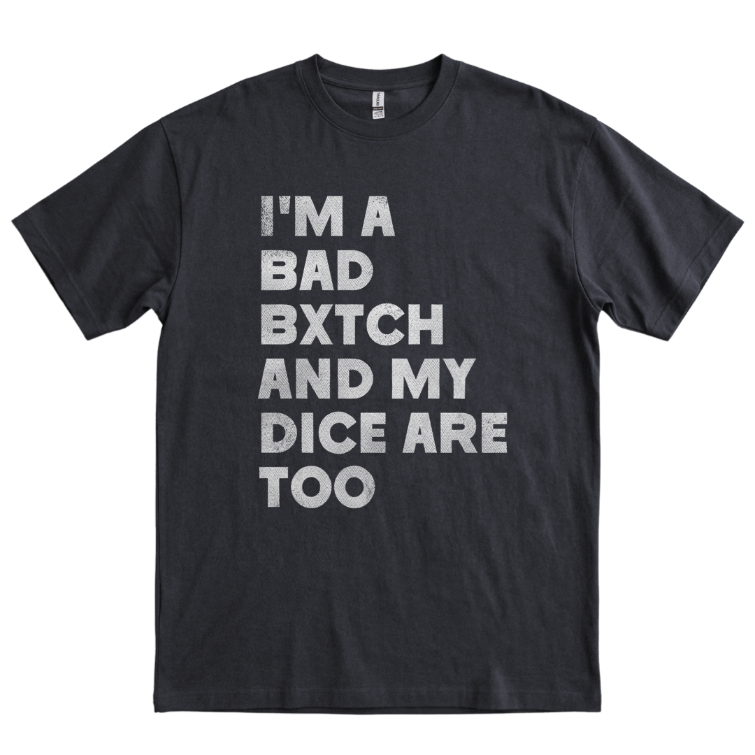 Bad Bxtch Dice - Black