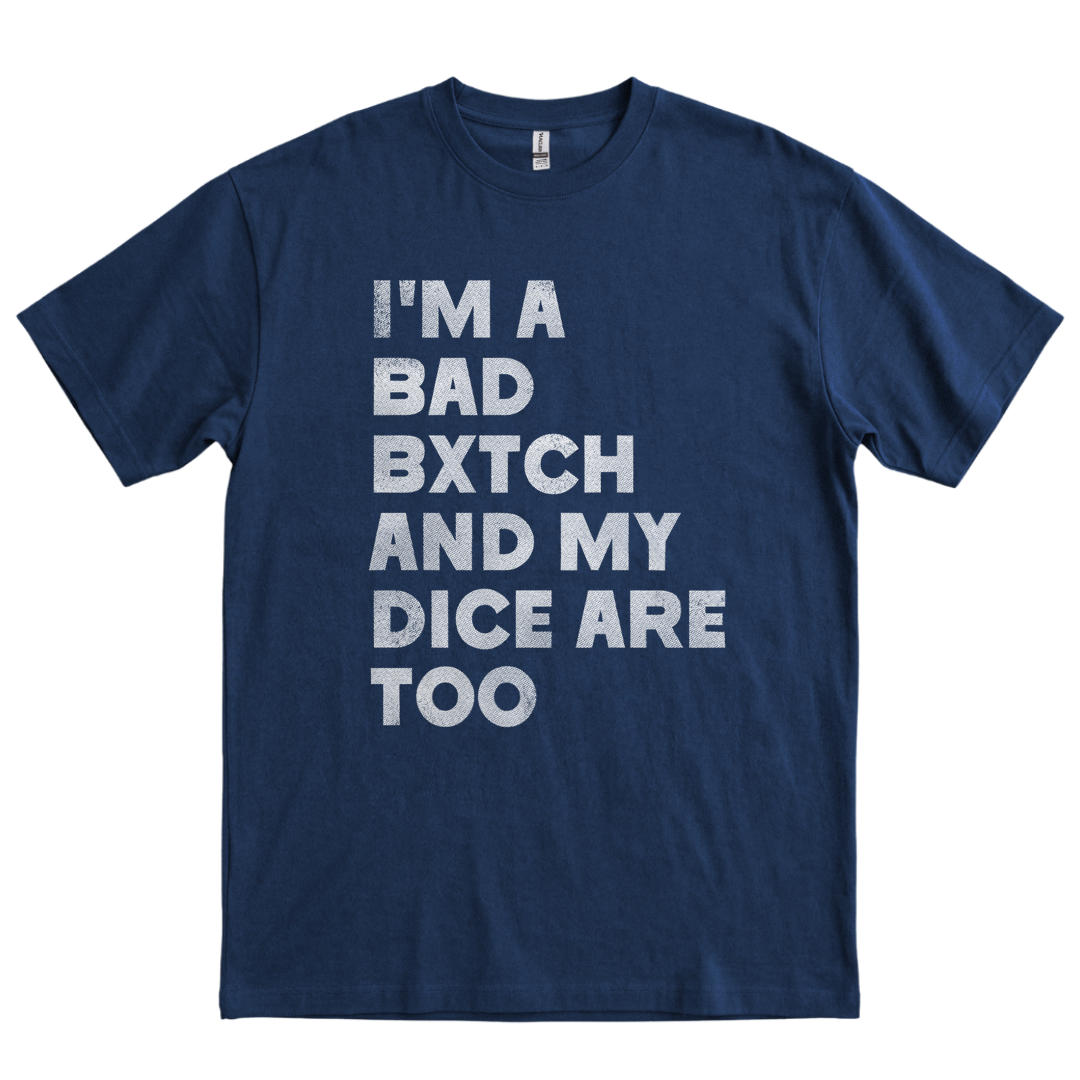 Bad Bxtch Dice - Navy