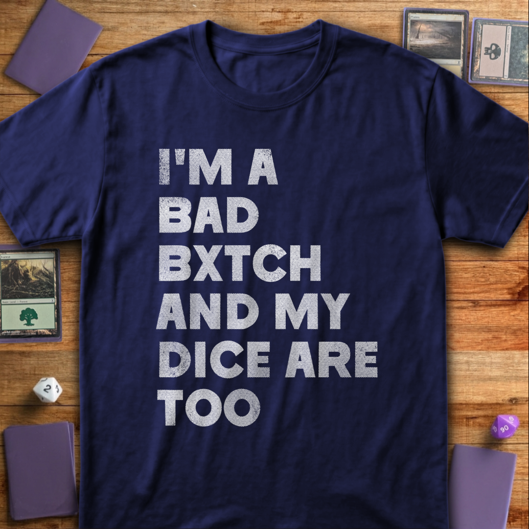 Bad Bxtch Dice - Navy