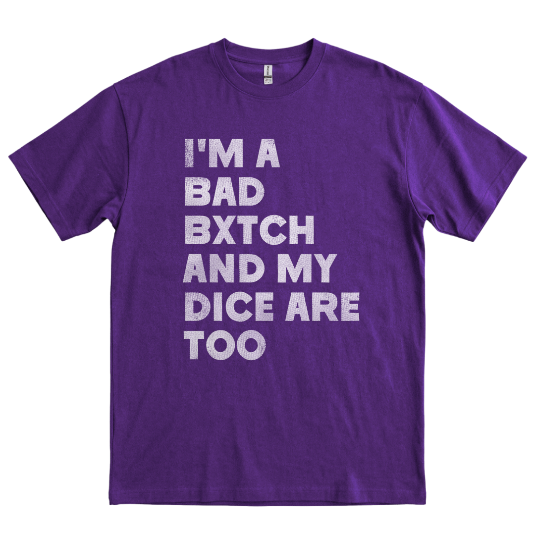 Bad Bxtch Dice - Purple