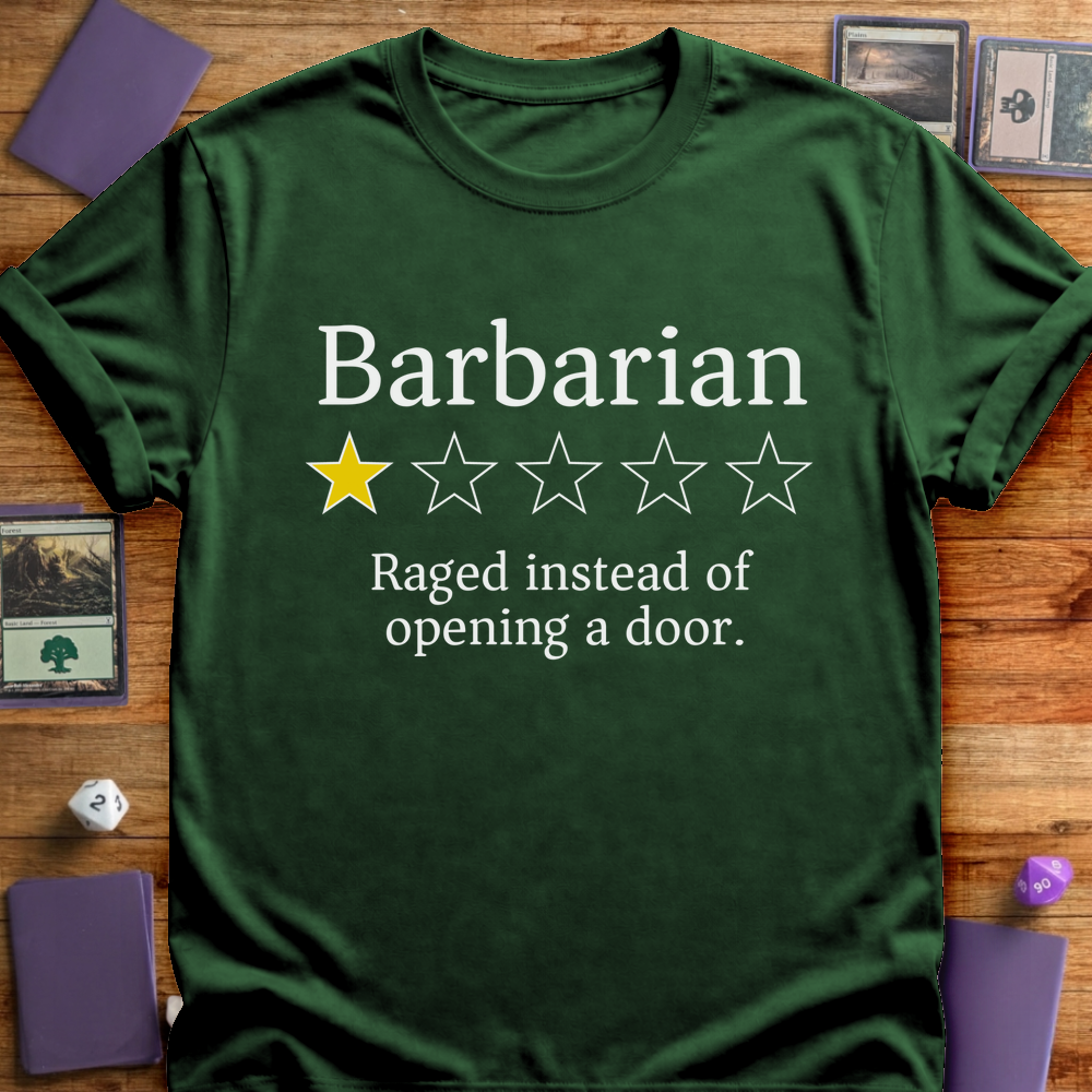 Barbarian Review - Forest Green