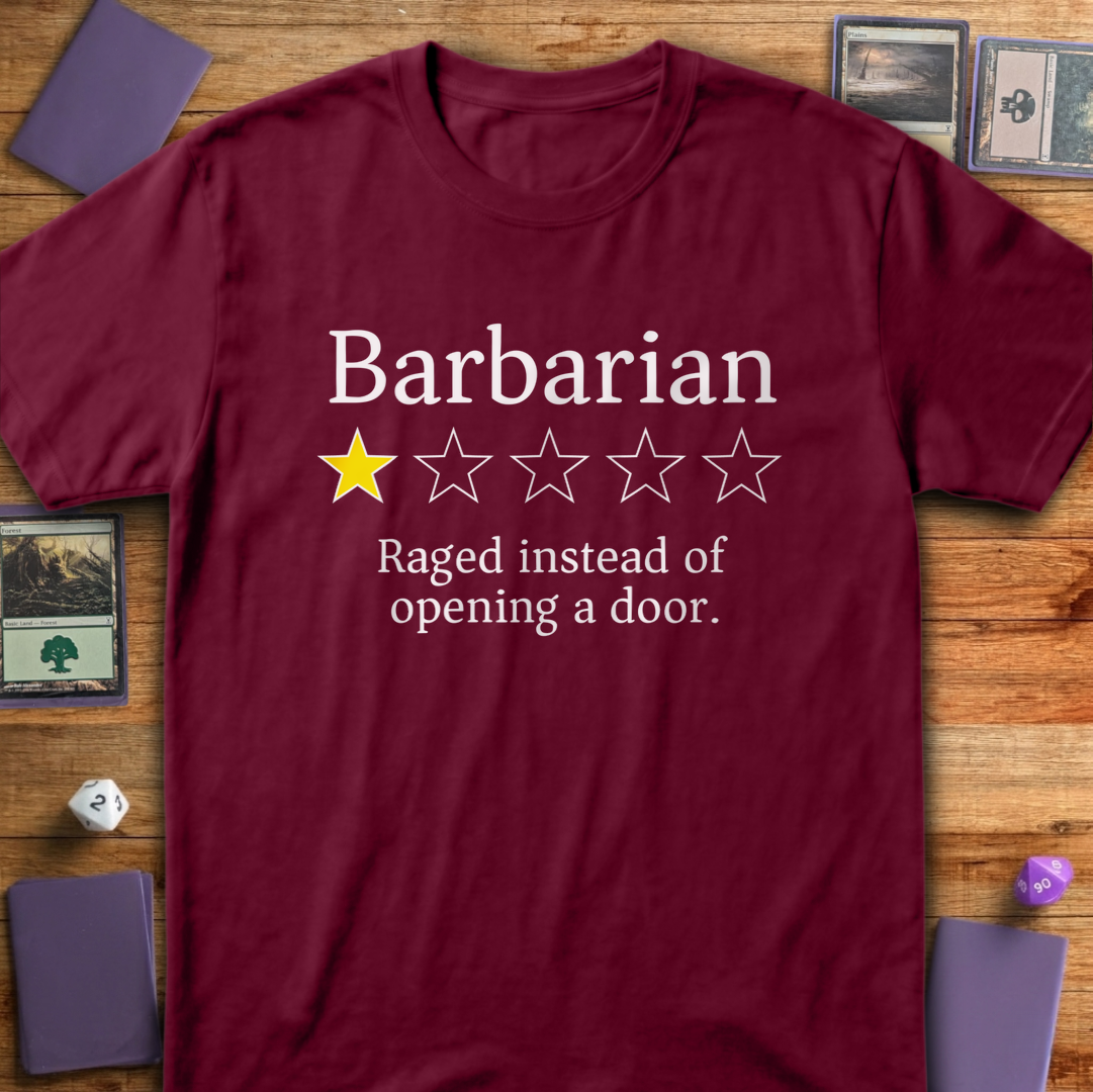 Barbarian Review - Maroon