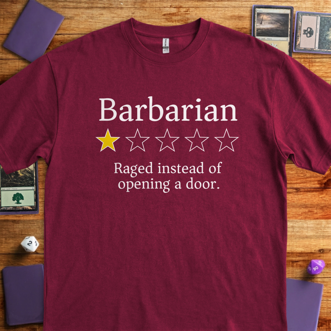 Barbarian Review - Maroon