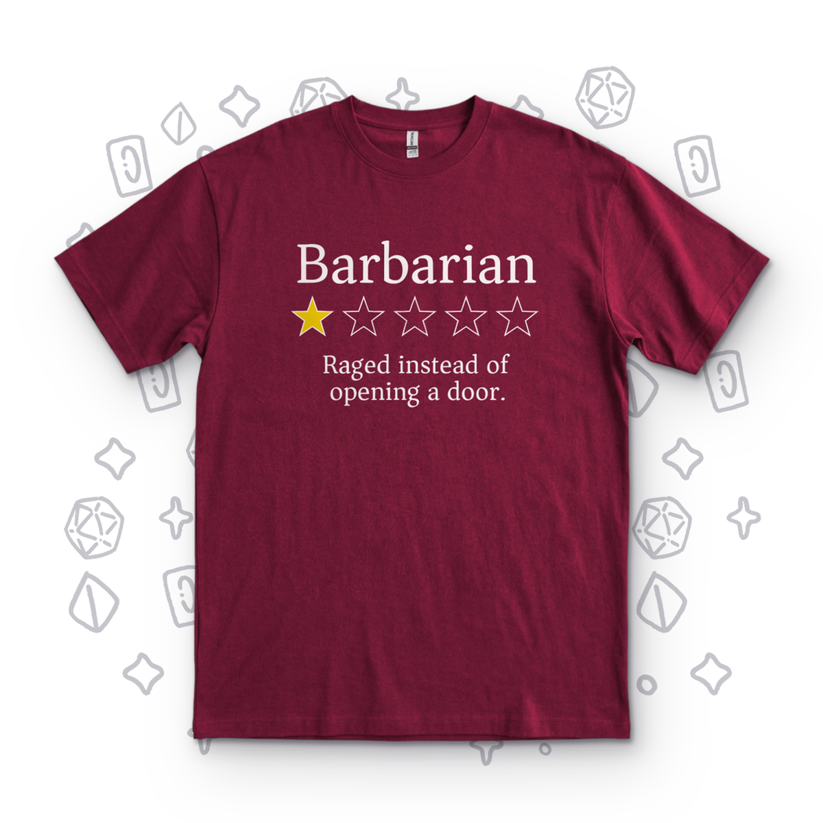 Barbarian Review - Maroon