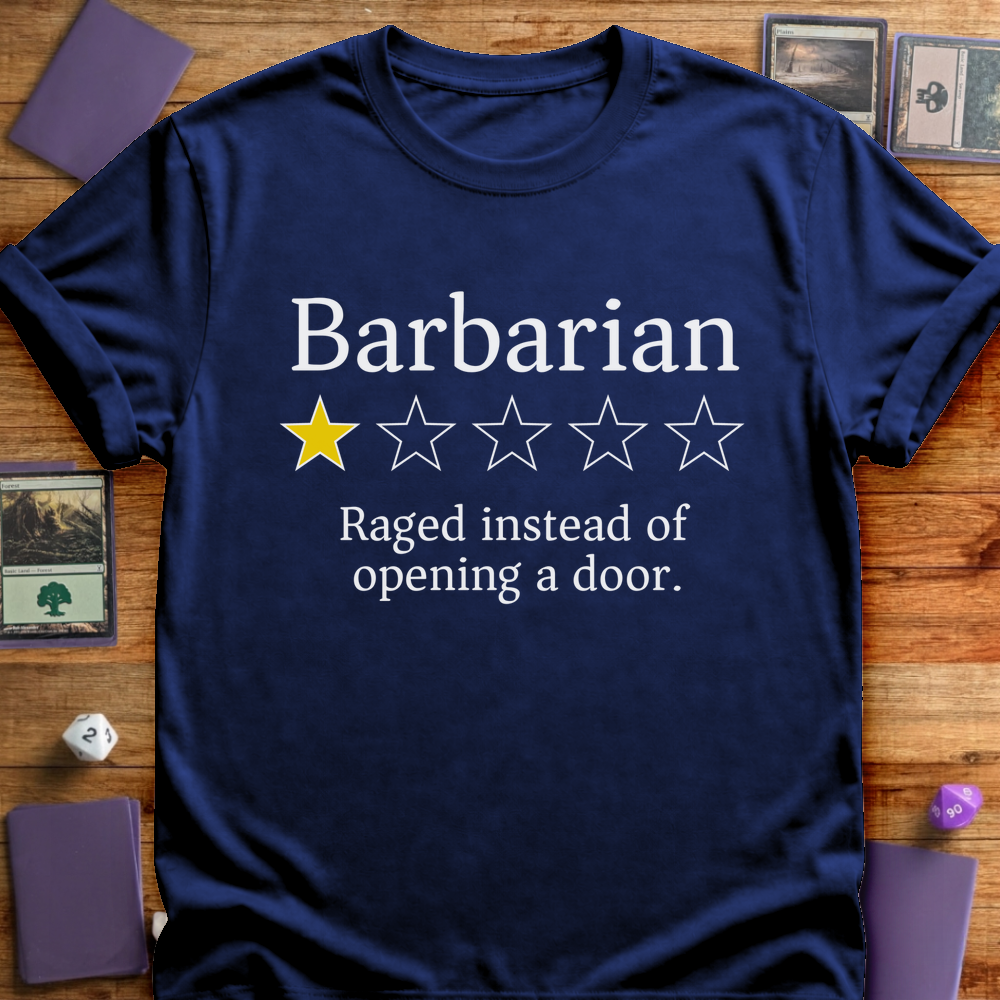 Barbarian Review - Navy