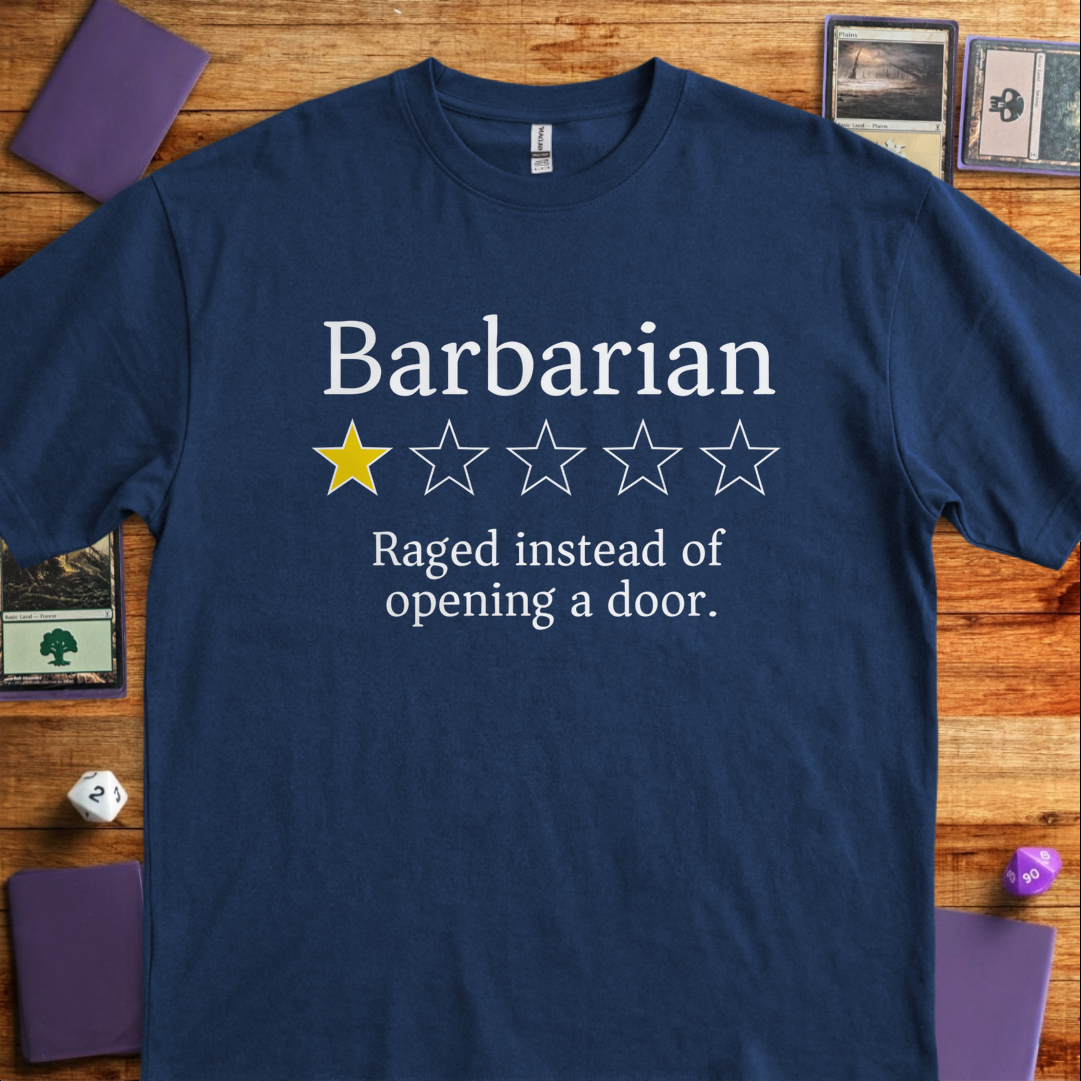 Barbarian Review - Navy