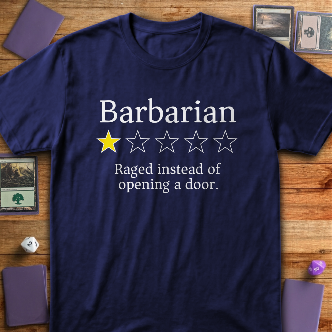 Barbarian Review - Navy