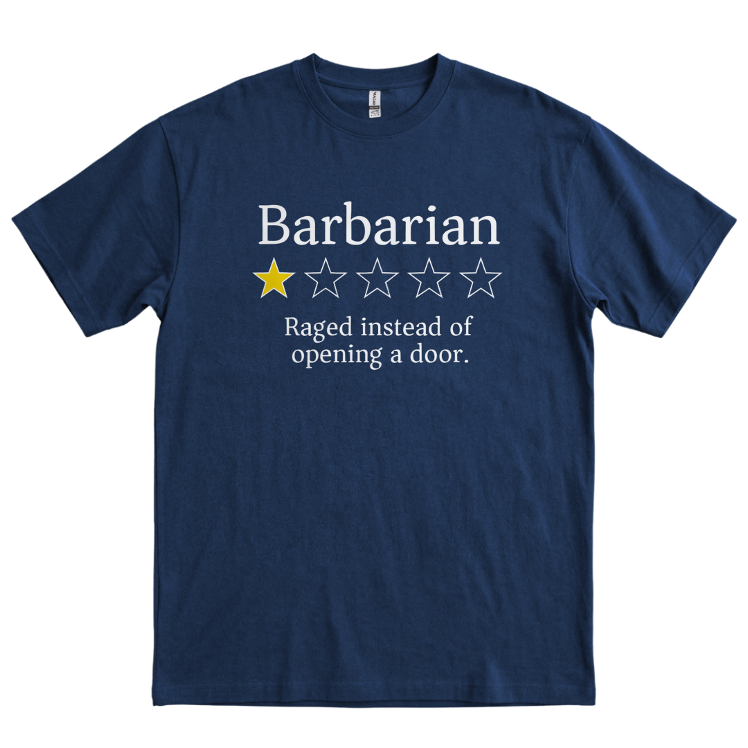 Barbarian Review - Navy
