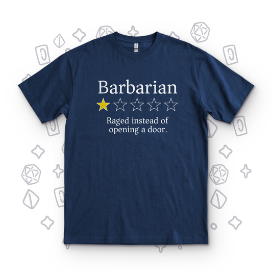 Barbarian Review - Navy