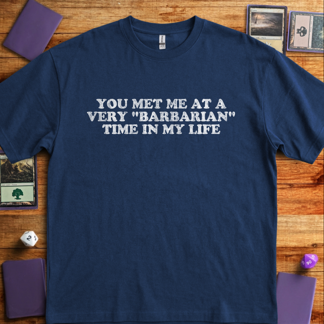 Barbarian Time - Navy