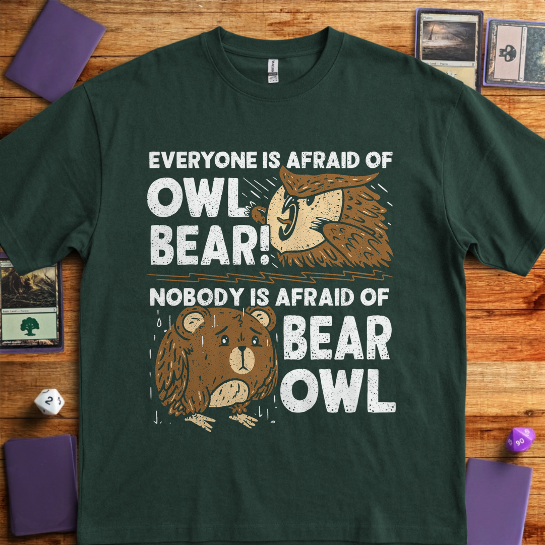 Bear Owl - Forest Green