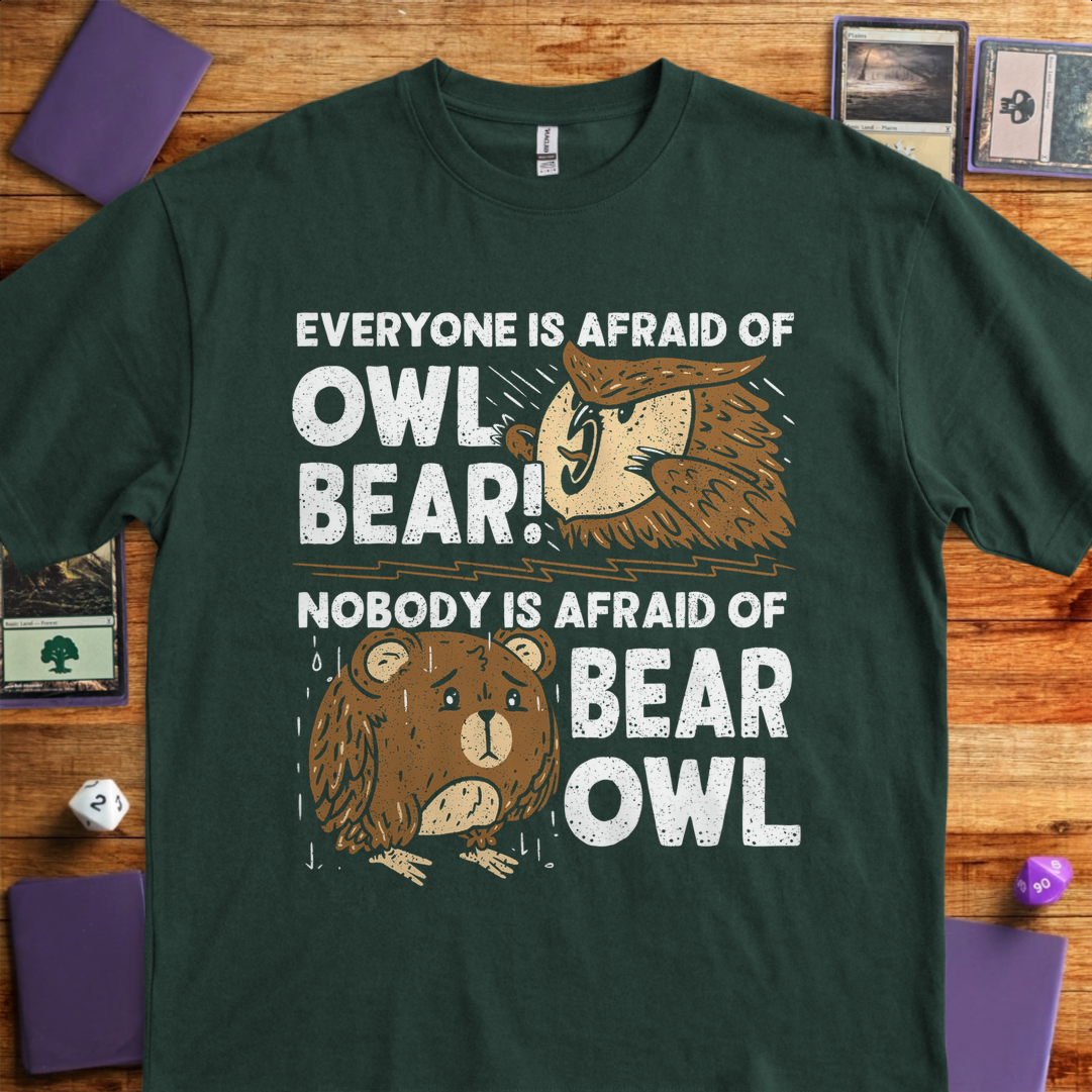 Bear Owl - Forest Green