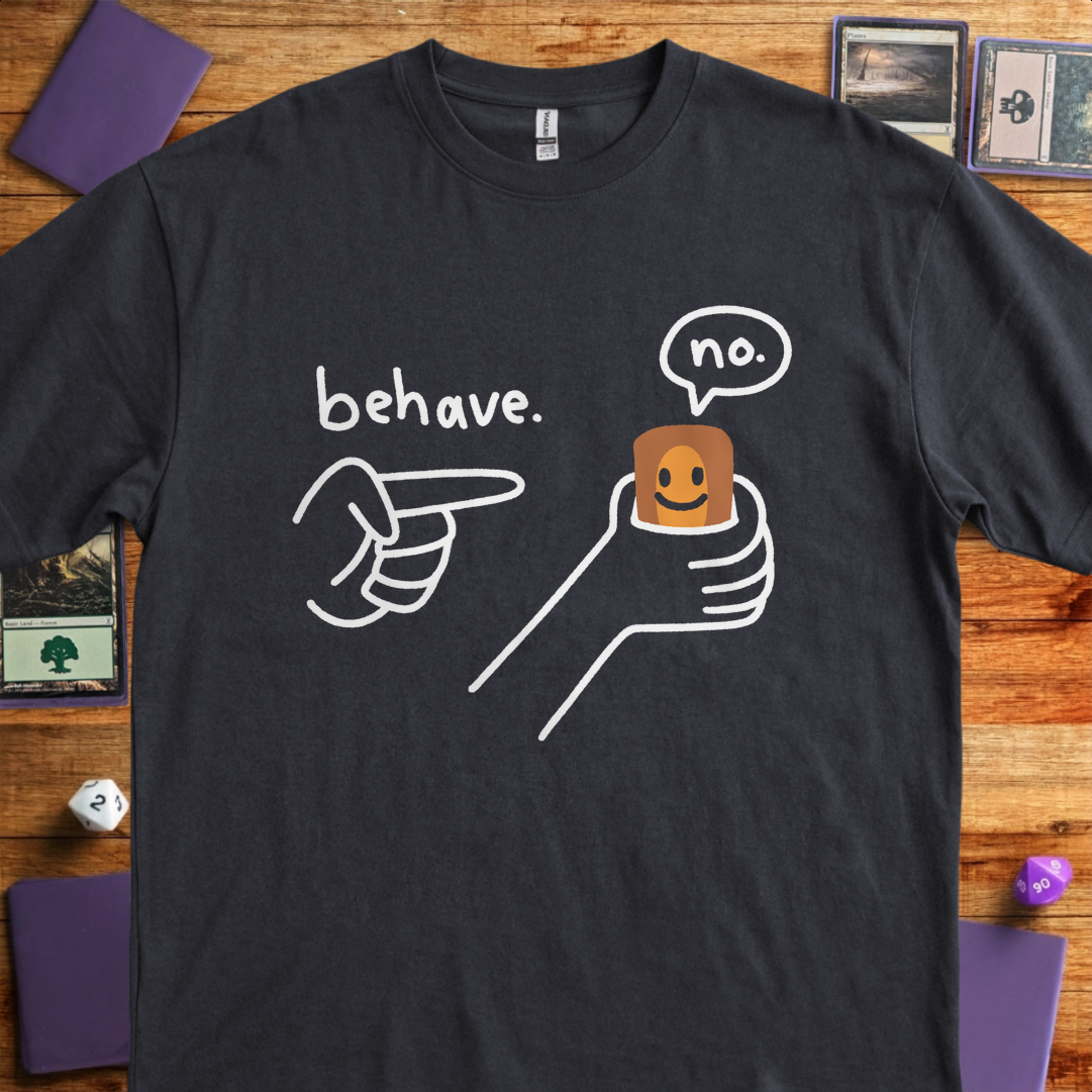 Behave Card - Black