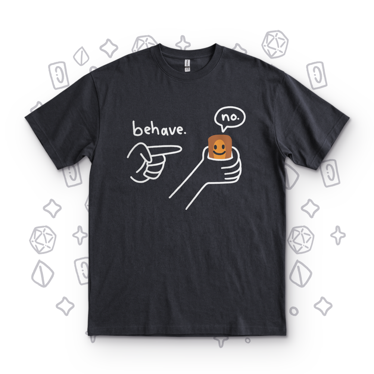 Behave Card - Black